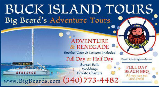 Big Beard's Adventure Tours - Buck Island