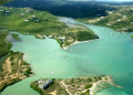 Aerial view of Salt River National Historic Park & Ecological Preserve.